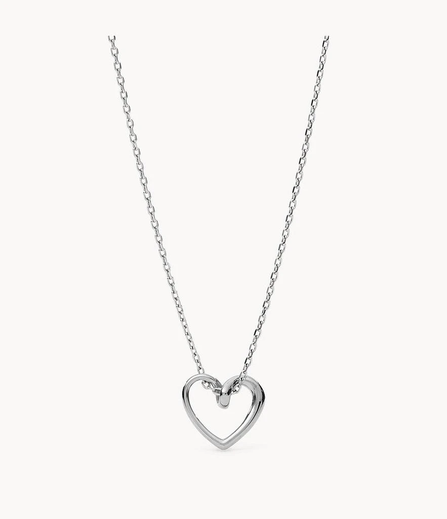 Fossil Women's Stainless Steel Pendant Necklace 1