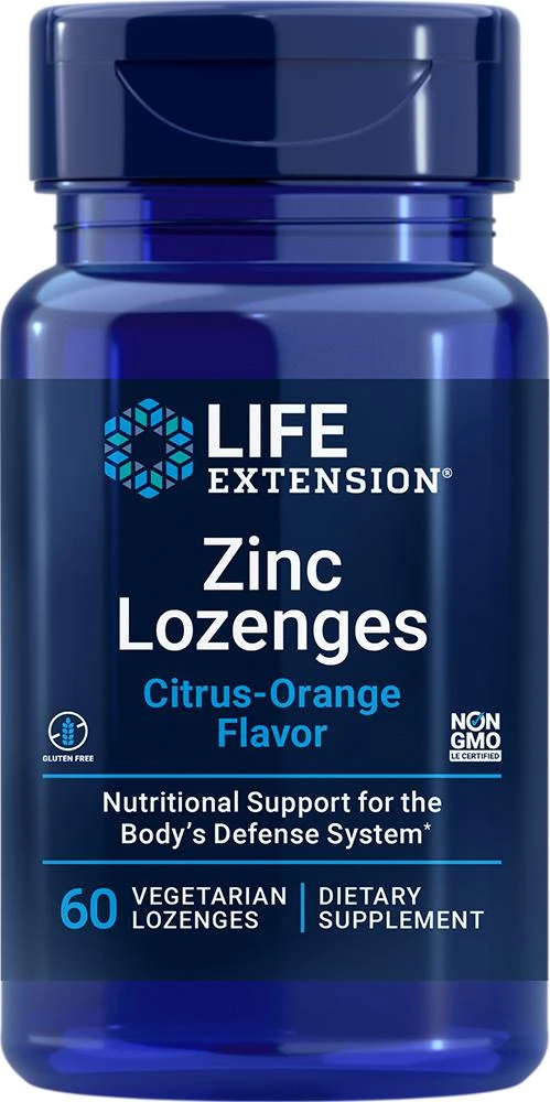 Life Extension Life Extension Zinc Lozenges (60 Vegetarian Lozenges) 1