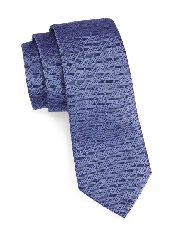 Giorgio Armani Lineare Jacquard Silk Tie