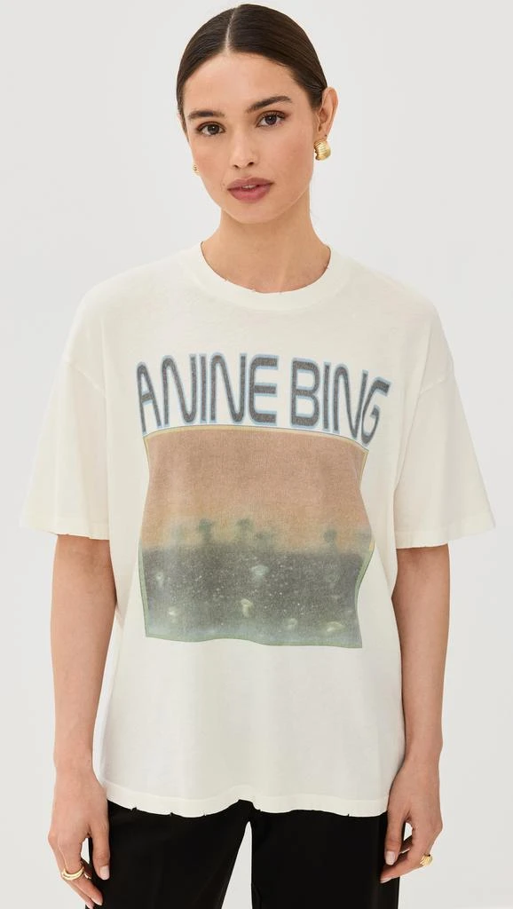 ANINE BING Cade Mushrooms Tee 6