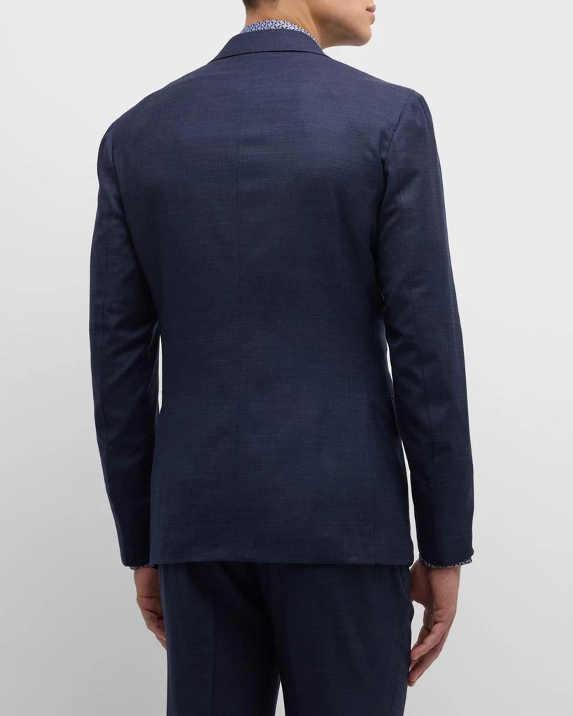Isaia Men's Birdseye Wool Suit 5