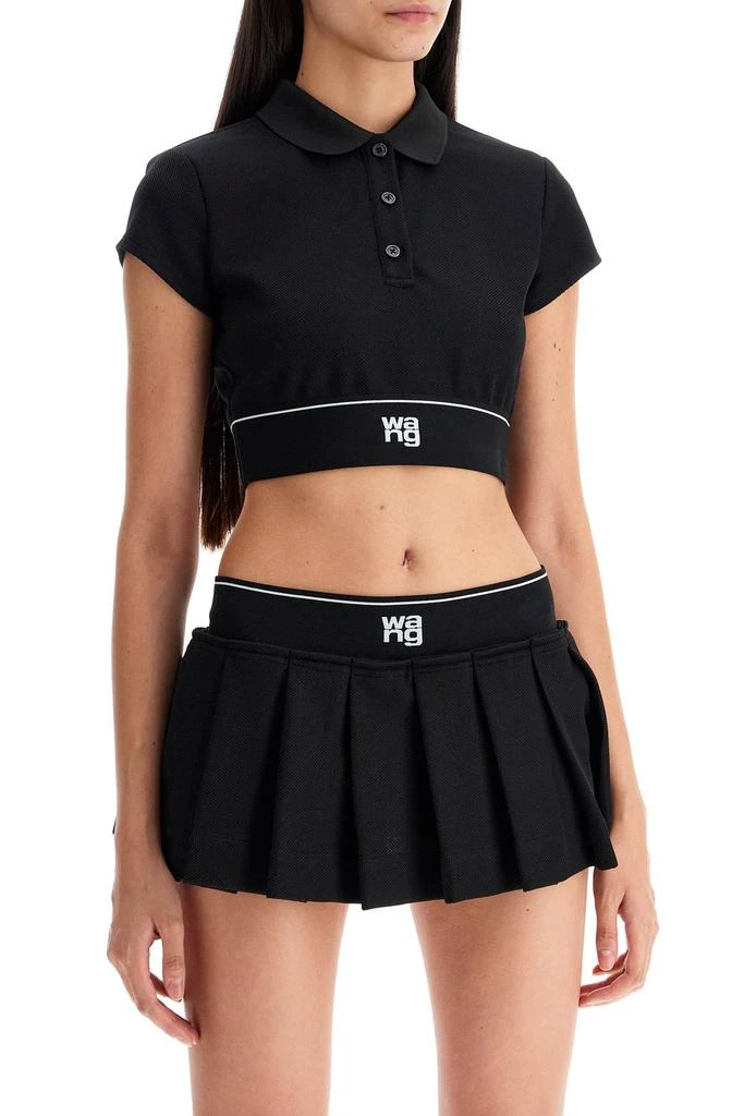 Alexander Wang cheerleader crop top polo 2