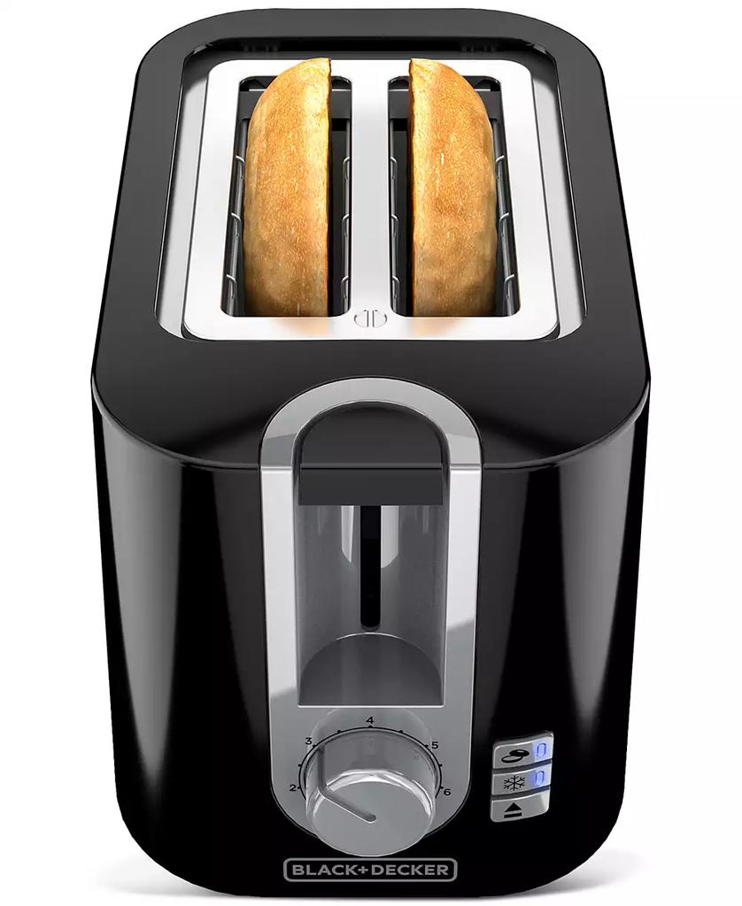 Black & Decker 2-Slice Wide-Slot High-Lift Toaster