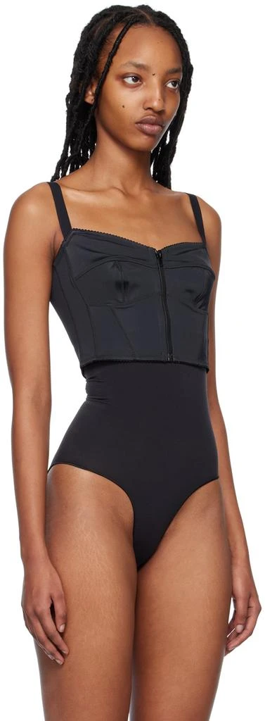 SKIMS Black Shapewear Outerwear Bustier 2