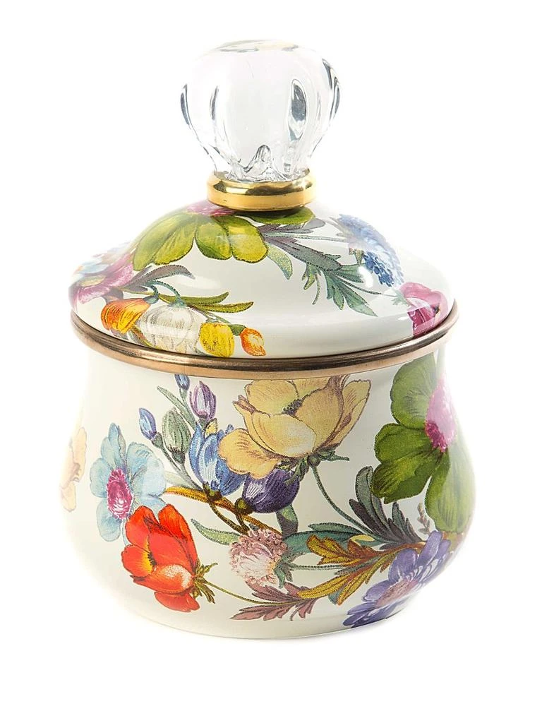 MacKenzie-Childs Flower Market Lidded Sugar Bowl 1