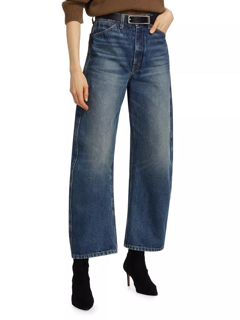 Nili Lotan Otis Curved-Leg Jeans 3