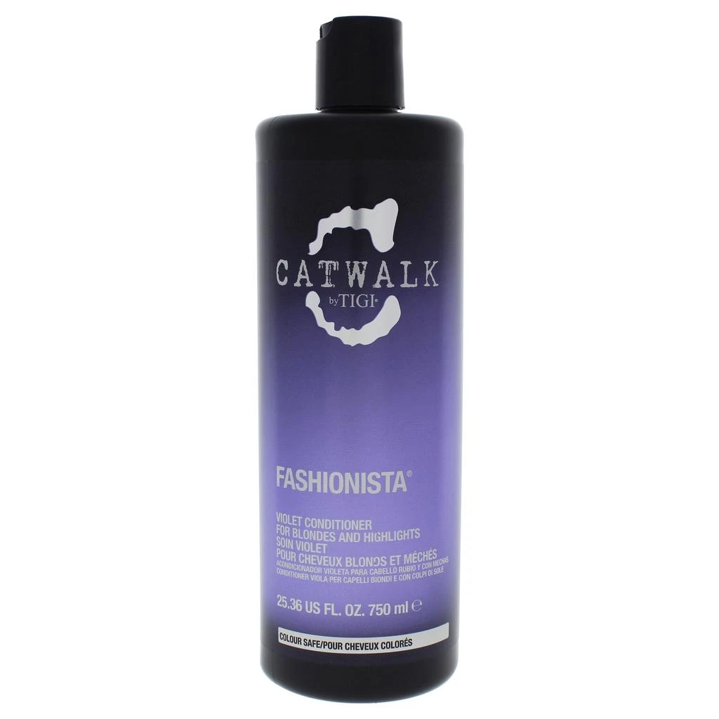 TIGI Catwalk Fashionista Violet Conditioner by TIGI for Unisex - 25.36 oz Conditioner 1