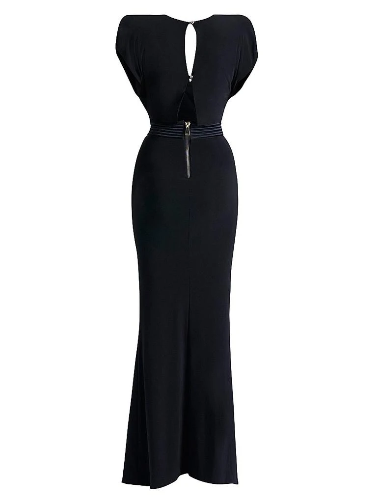 Zhivago Women's Ilium Stretch-Jersey Body-Con Gown - Black - Size 2