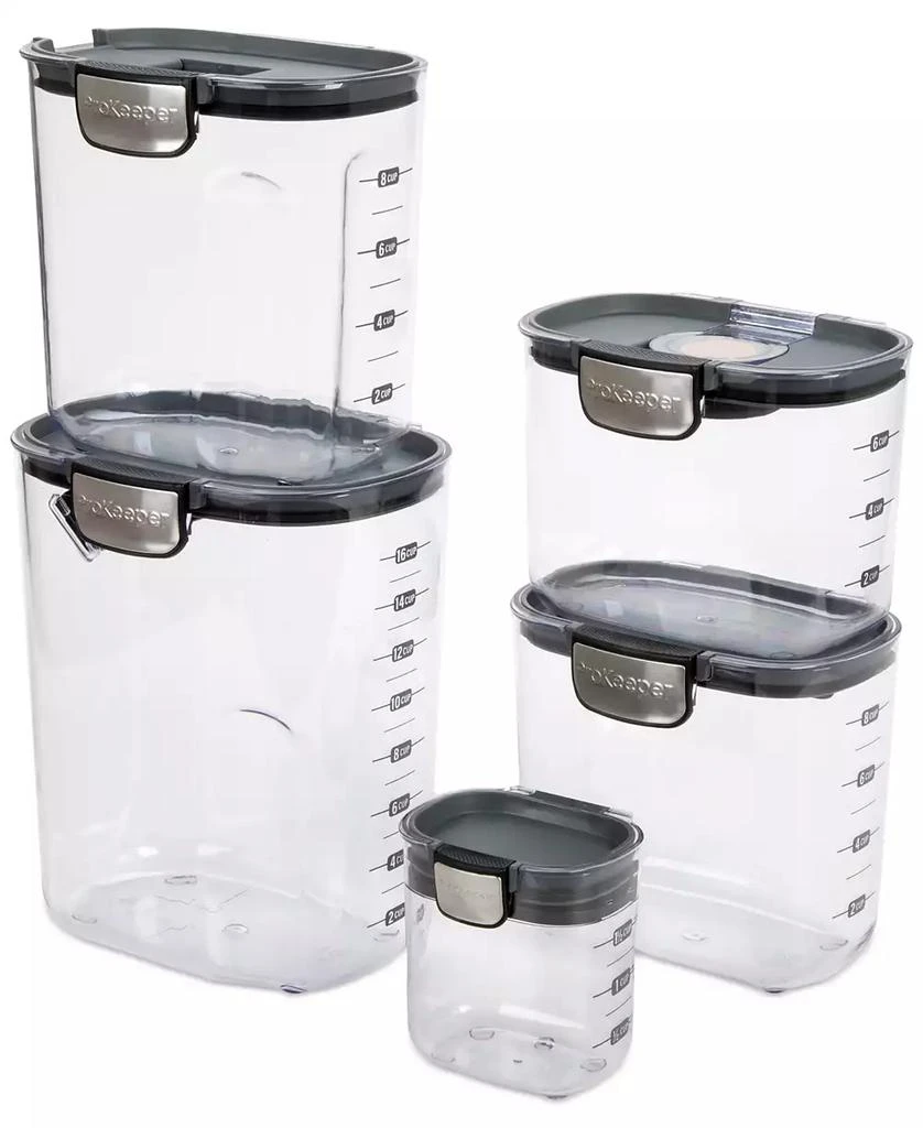 Prepworks Prokeeper+ 9-Piece Professional Baker's Storage Set 1