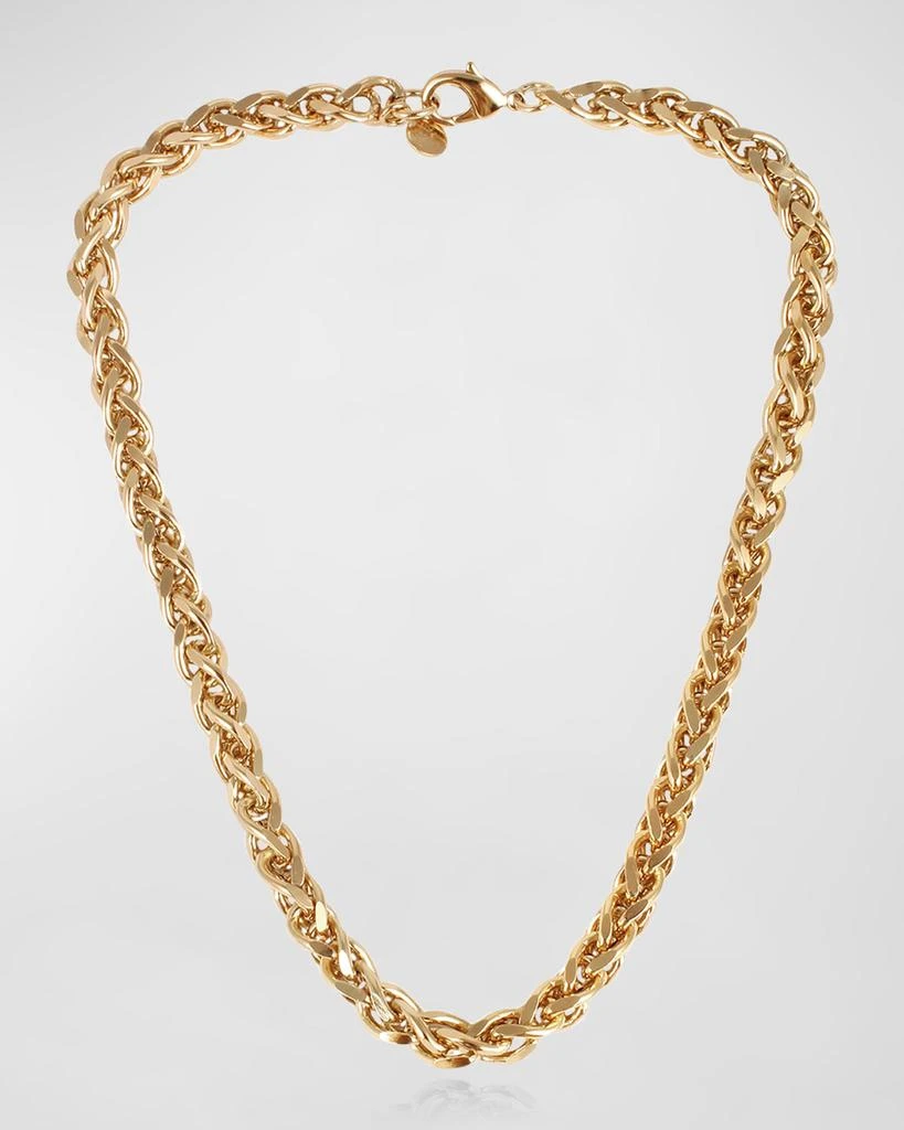 GAS Bijoux Chaine Vintage Gold-Plate Necklace 1