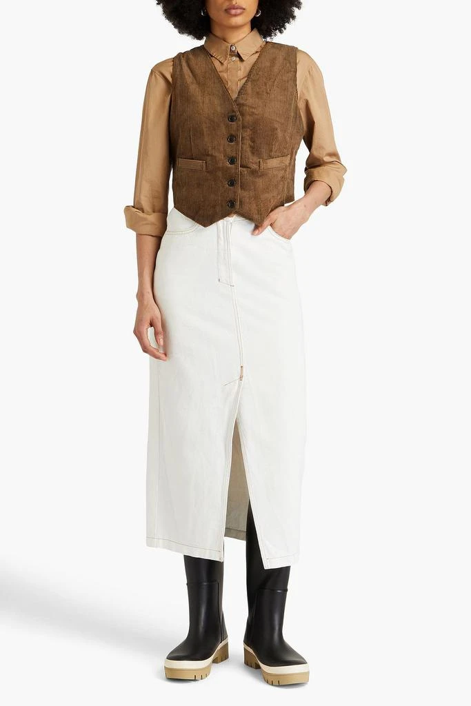 Alex Mill Sloane cotton-corduroy vest 2