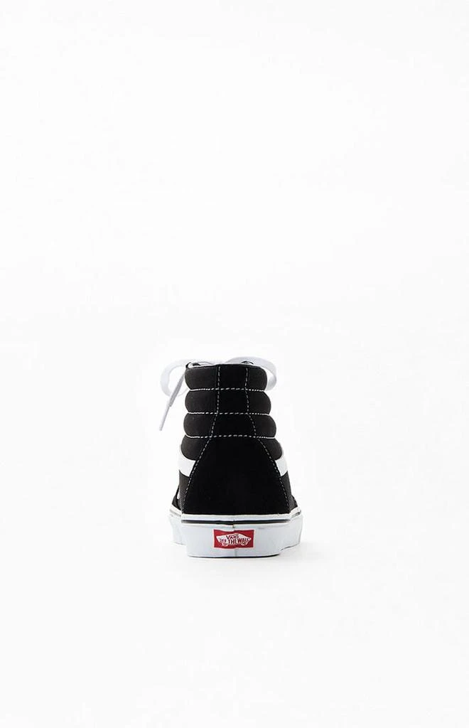 Vans Sk8-Hi Canvas Black & White Shoes 3