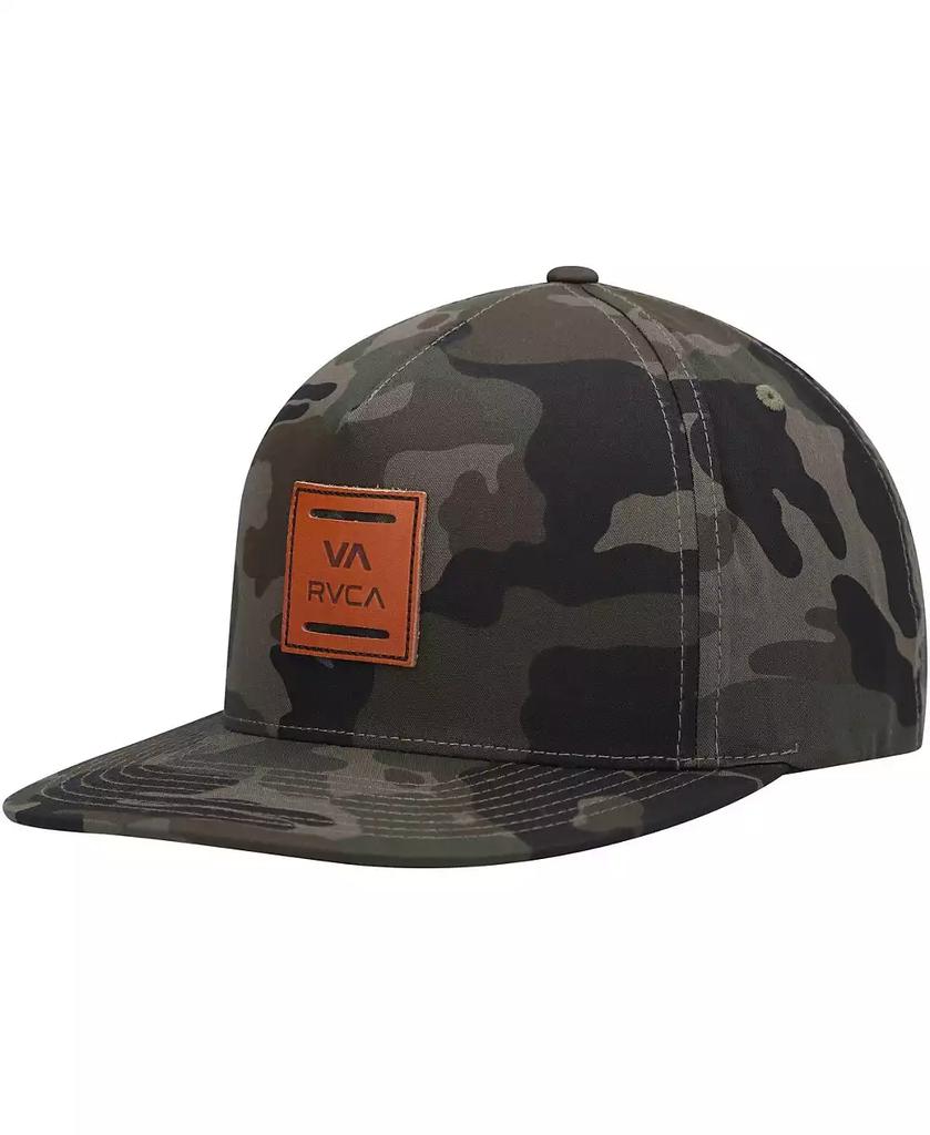 RVCA Men's Camo All The Way Snapback Hat