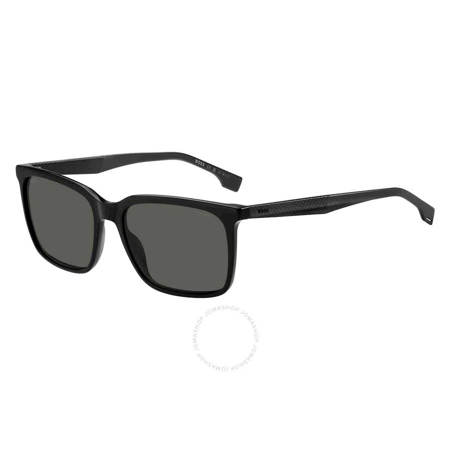 Hugo Boss Polarized Green Square Men's Sunglasses BOSS 1579/S 0807/UC 57 1
