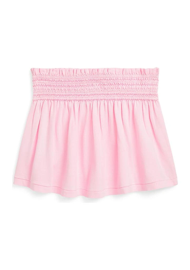 Ralph Lauren Girls 2-6x Smocked Cotton Jersey Skirt 2