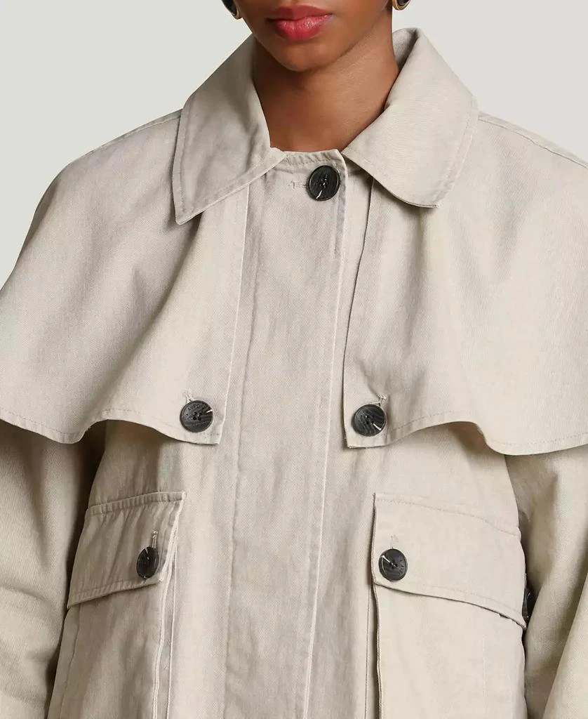 Avec Les Filles Women
s Cropped Cape Jacket 4