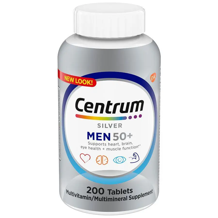 Centrum Men 50+, Multivitamin & Multimineral Supplements Tablets