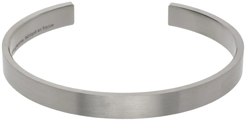 Le Gramme Gunmetal 'Le 21g' Ribbon Bracelet 1
