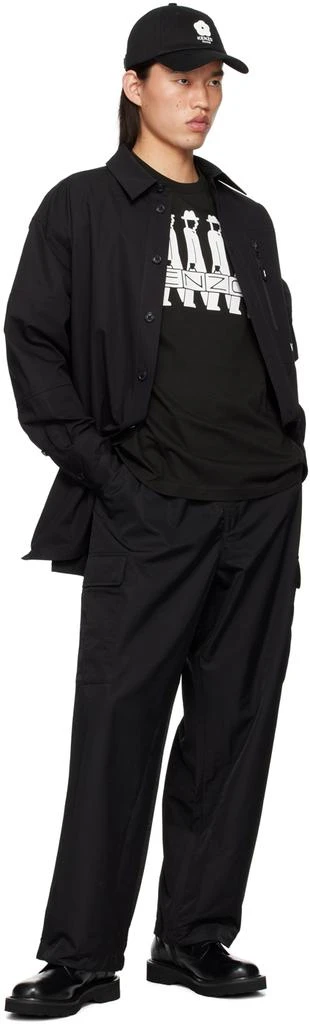 Kenzo Black Kenzo Paris Business Classic T-Shirt 4