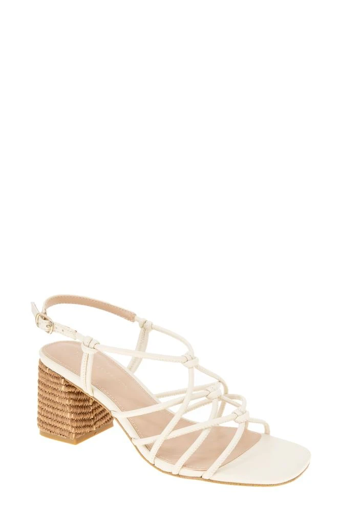 BCBG Dora Raffia Sandal 1