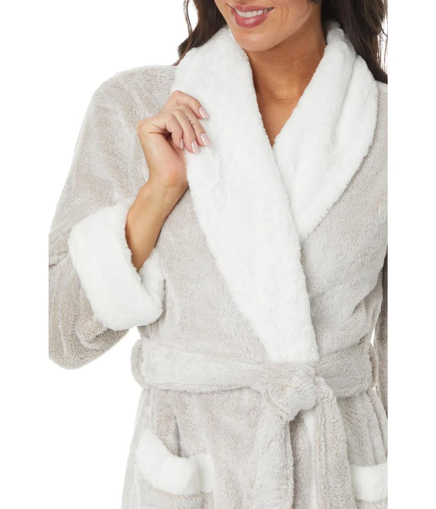 Natori Frosted Faux Fur Robe 3