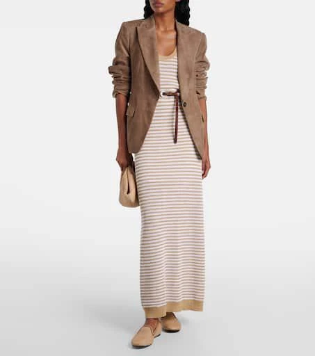 Brunello Cucinelli Monili raffia loafers 3