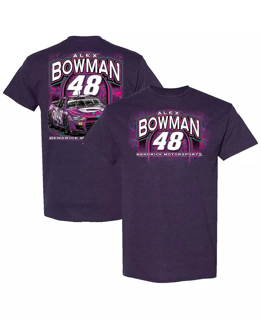 Hendrick Motorsports Team Collection Men's Purple Alex Bowman Car T-shirt 1
