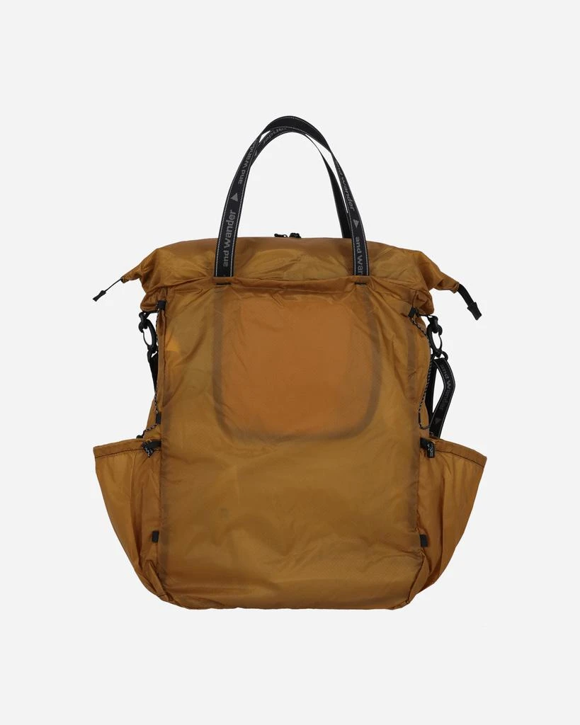 And Wander Sil Tote Bag Yellow 3