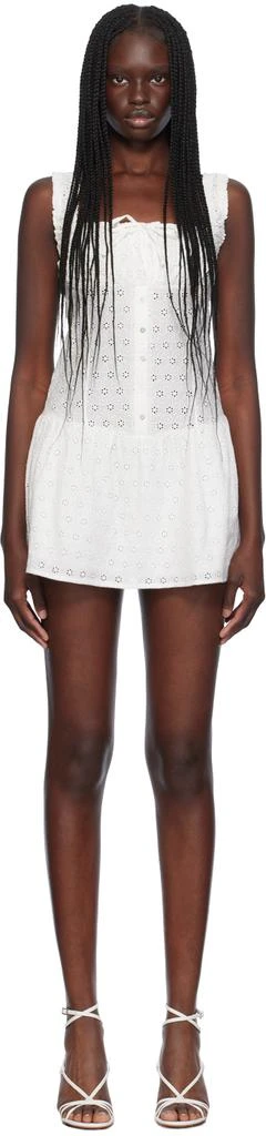 Frankies Bikinis White Christa Minidress 1