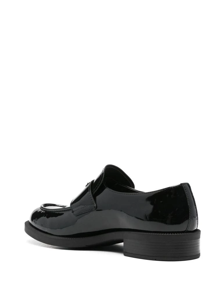 Prada MOCCASIN IN SHINY LEATHER WITH LOGO 2