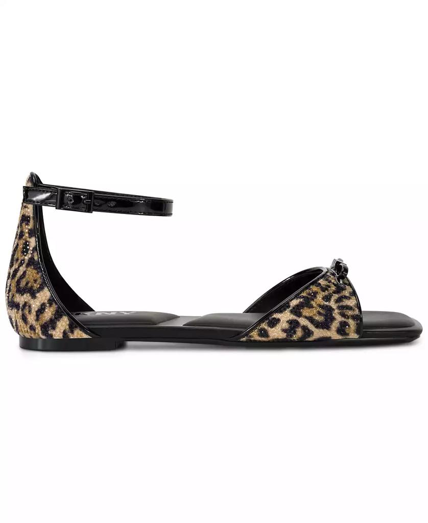 DKNY Women's Dazey Ankle Strap Flat Sandals