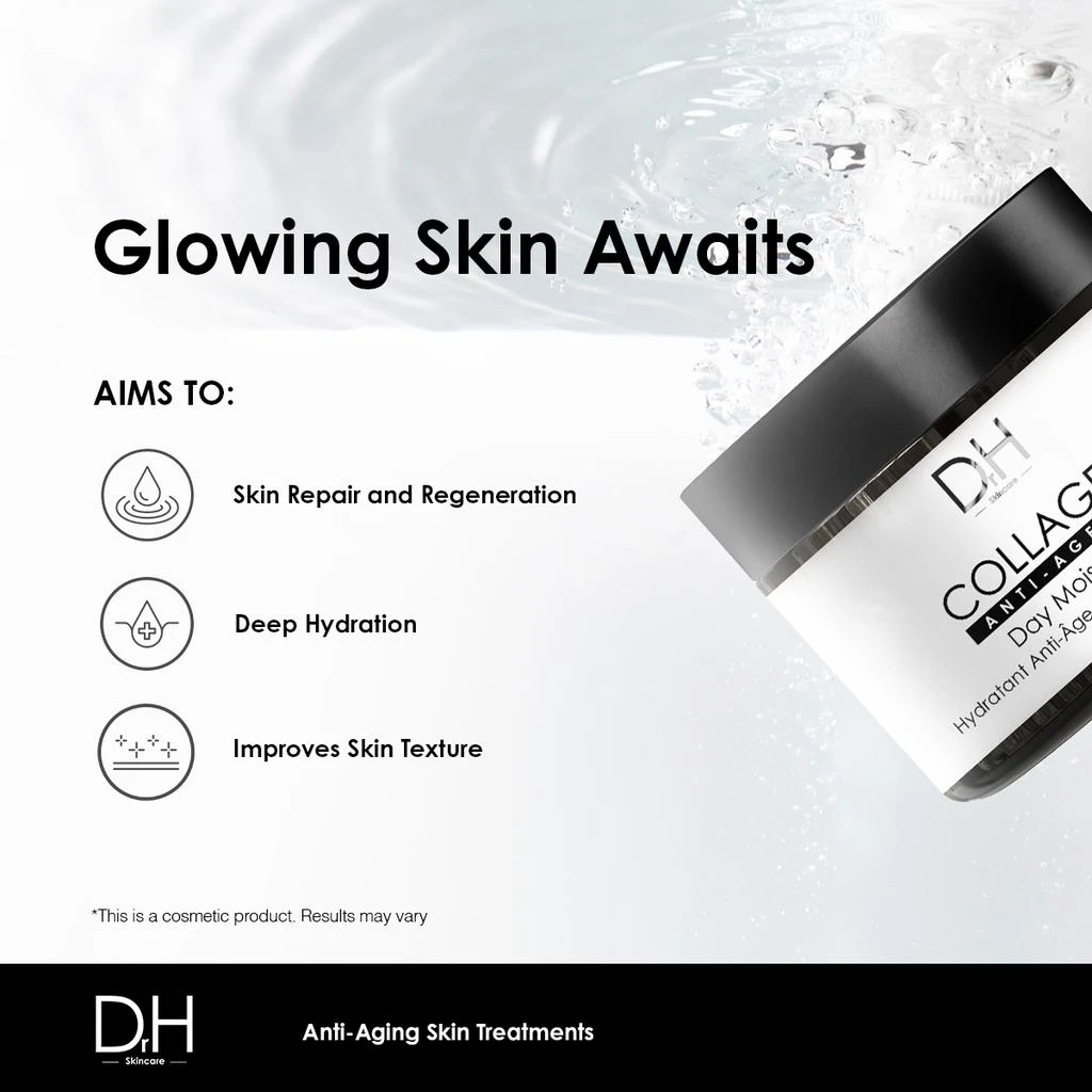 skinChemists Dr H Collagen Anti-Aging Day Moisturizer 2 fl oz 2