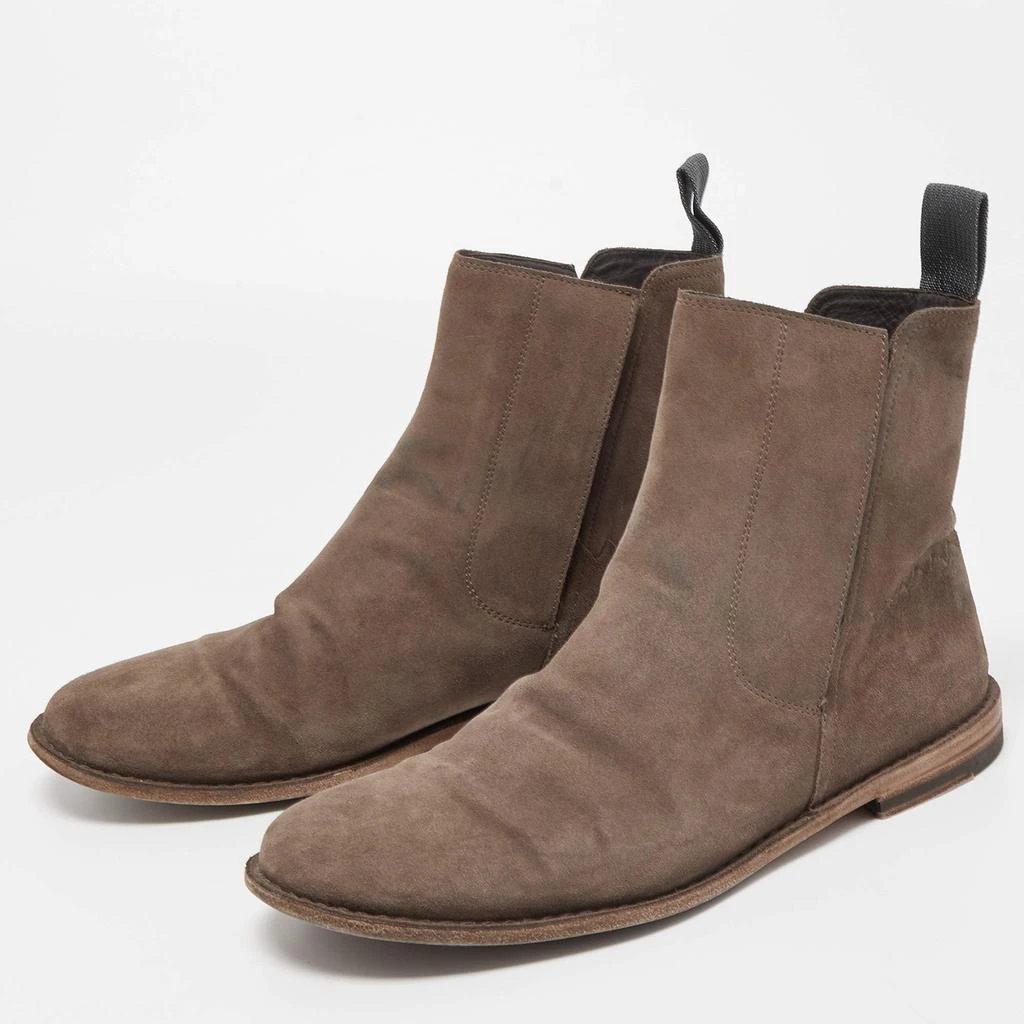 Bottega Veneta Bottega Veneta Brown Suede Voortrekking Jag Ankle Boots Size 40 2