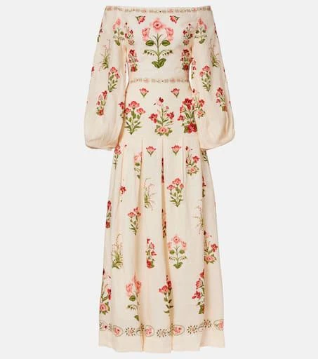 chinese dress ladies Cinfila Memoria Mazi Dress  AGUA by Agua Bendita International