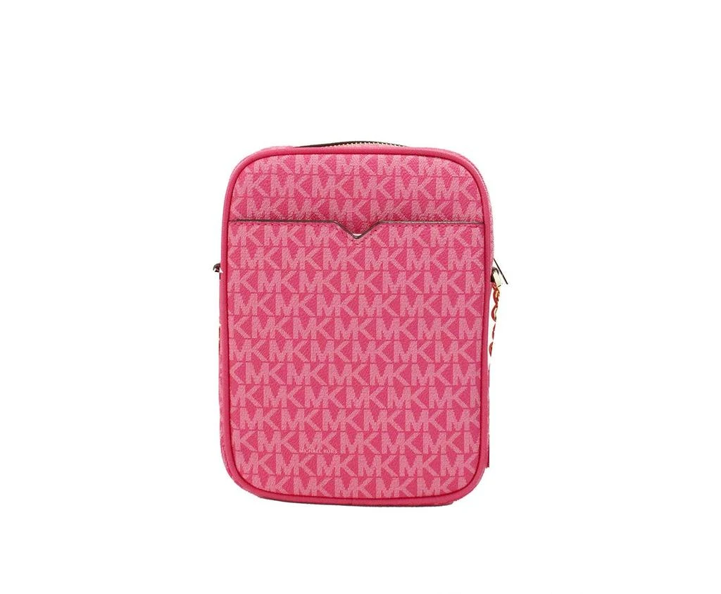 Michael Kors Michael Kors pink PVC F Leather North South Chain Crossbody Women's Bag 2