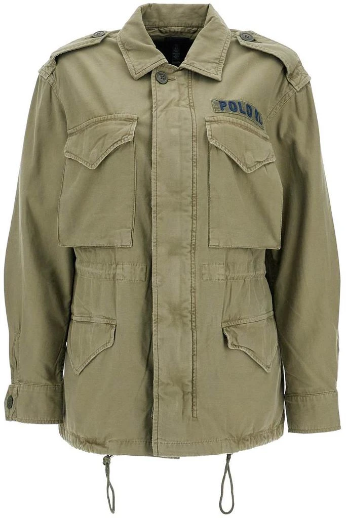 Ralph Lauren loose olive green m51 jacket in cotton 1