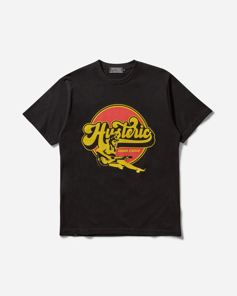 Hysteric Glamour Men's Hysteric Sound Studio T-Shirt Black