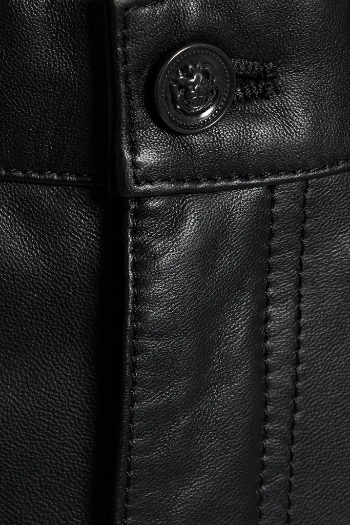 SLVRLAKE Frankie leather kick-flare pants 4