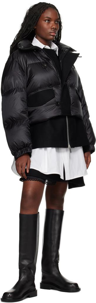 Shop Black Down Puffer Jacket on Sale at BeyondStyle – Get