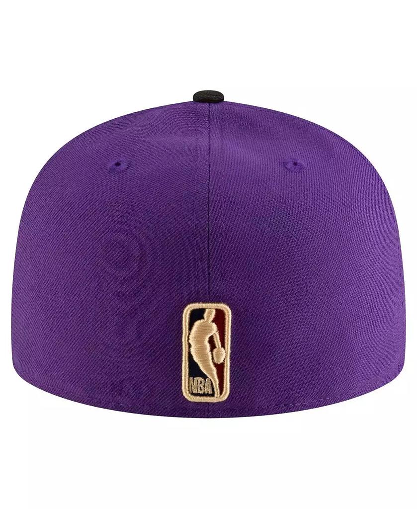 New Era Men's Purple, Black Sacramento Kings 2024/25 Classic Edition Jersey Hook 59FIFTYFitted Hat