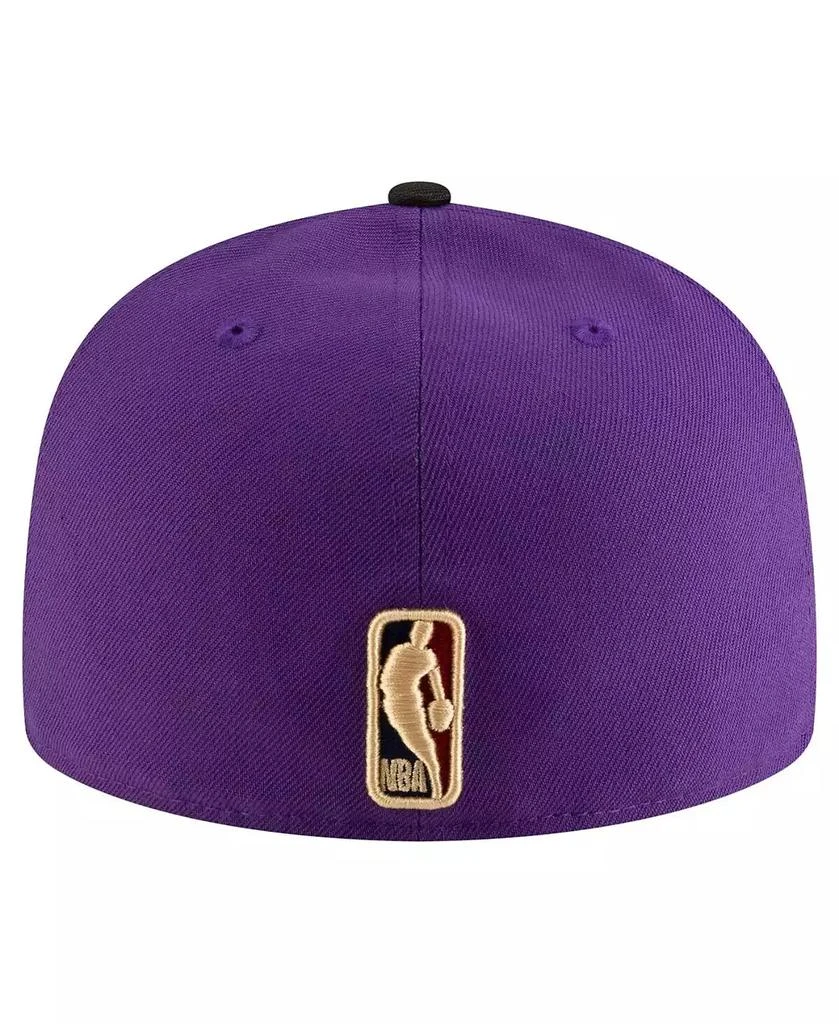 New Era Men's Purple, Black Sacramento Kings 2024/25 Classic Edition Jersey Hook 59FIFTYFitted Hat 2