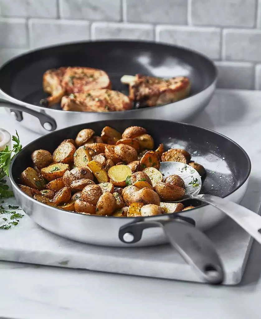 Greenpan Venice Pro Noir Tri-Ply Stainless Steel 2 Piece Nonstick Frying Pan Set 5