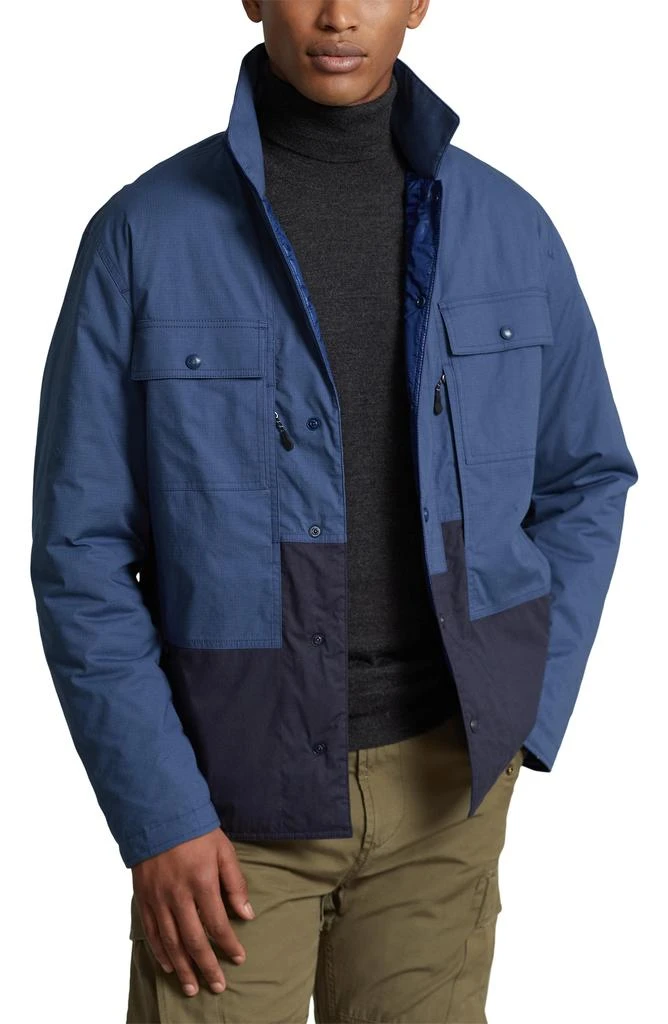 Ralph Lauren James Reversible Ripstop Quilted Shirt Jacket