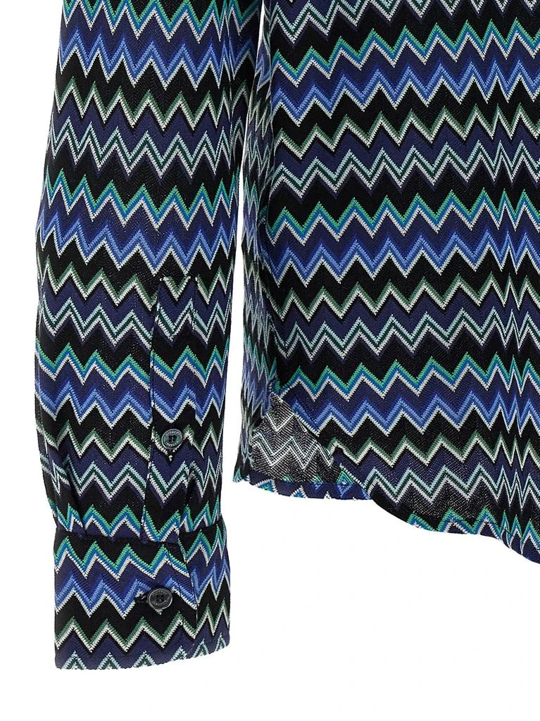 Missoni Missoni Zig Zag Printed Long-Sleeved Shirt 4