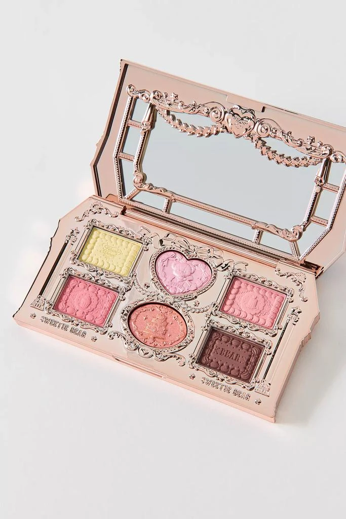 Flower Knows Flower Knows The Sweetie Bear Series 6-Color Makeup Palette