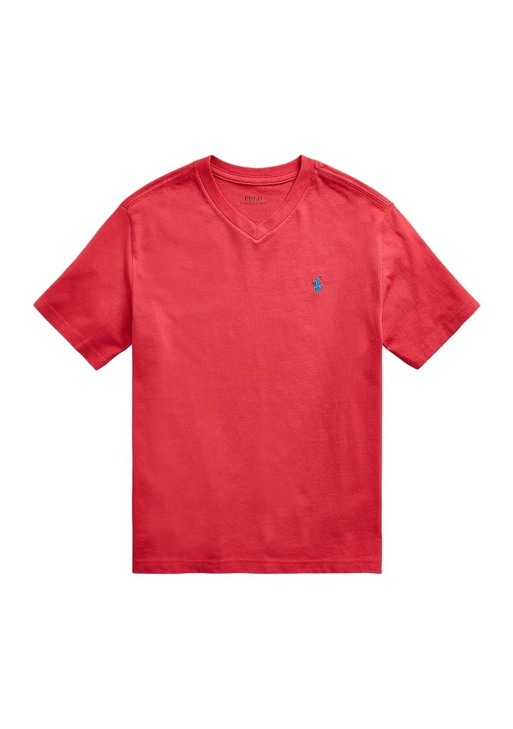 Ralph Lauren Boys 8-20 Cotton Jersey V-Neck T-Shirt