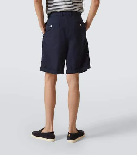 Brunello Cucinelli Cotton gabardine Bermuda shorts 4