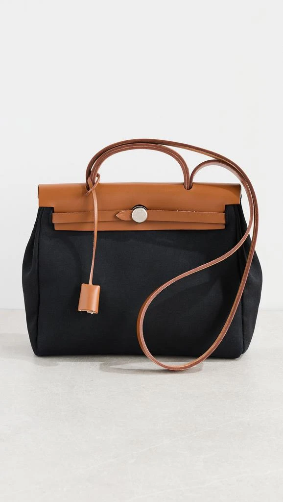 Shopbop Archive Hermes Toile Officier Herbag Shoulder Bag 1