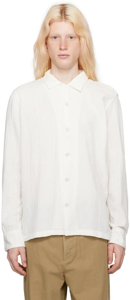 Rag & Bone White Avery Shirt 1