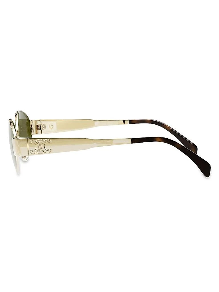 Celine Triomphe 54MM Oval Sunglasses 5
